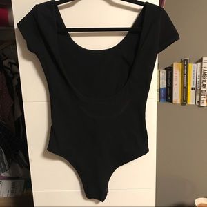 Open back bodysuit